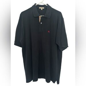 Burberry Black Polo Size XL